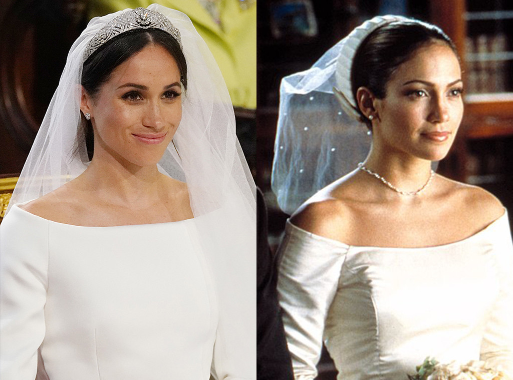 Um Did Meghan Markle Look Like Jennifer Lopez On Her Wedding Day